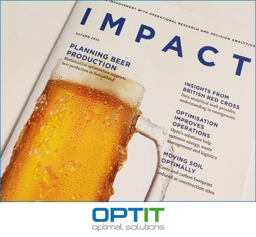 Optit special on Impact, the magazine of the OR Society