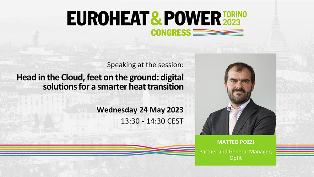 Matteo Pozzi at the Euroheat&Power Conference