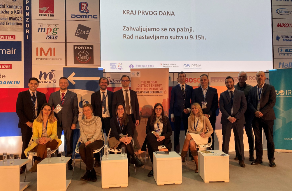 Optit presenta a Belgrado i risultati dello studio per la District energy in Cities Initiative (UN Environment)