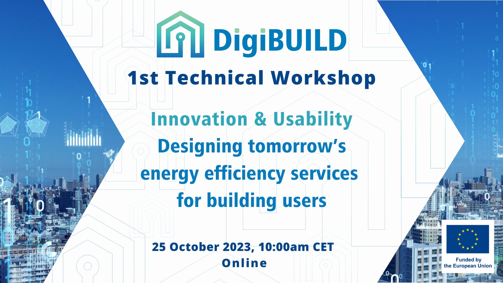 Empowering sustainable building transformations: the first DigiBUILD technical workshop