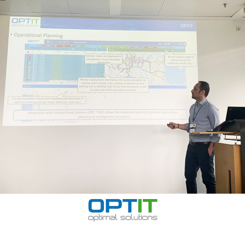 Optimization and logistics: Optit at VeRoLog