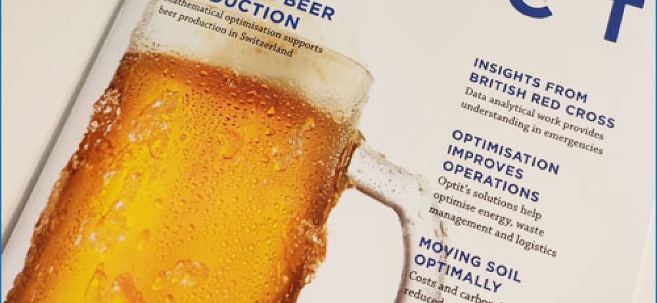 Speciale Optit su Impact, il magazine della Operational Research Society